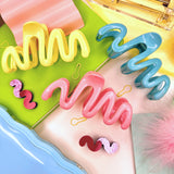 WAVY HAIR CLIP PINK