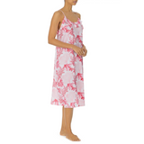 CORAL SATIN SLEEP DRESS