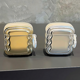 WAVY AIRPOD CASE SILVER