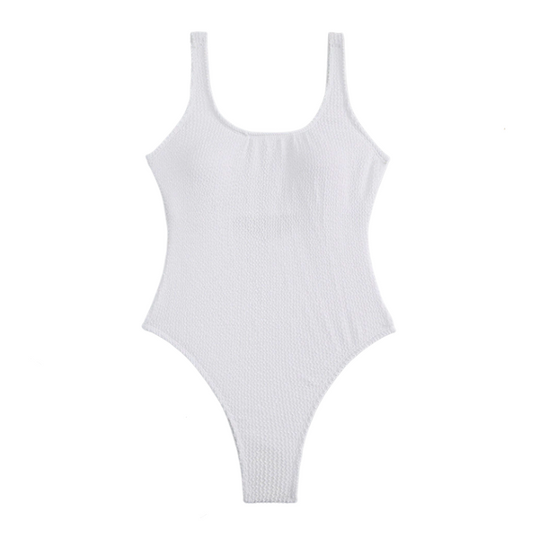 CRINKLE ONE PIECE WHITE