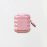 WAVY AIRPOD CASE PINK