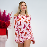 LOVE KITTY L/S KNIT SET