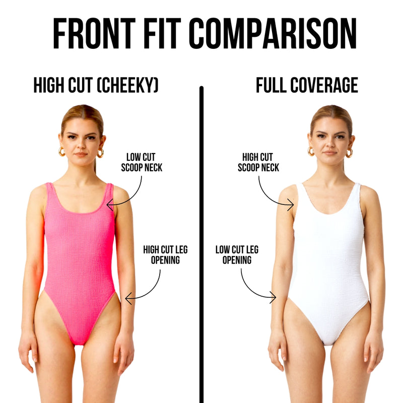CRINKLE ONE PIECE RED