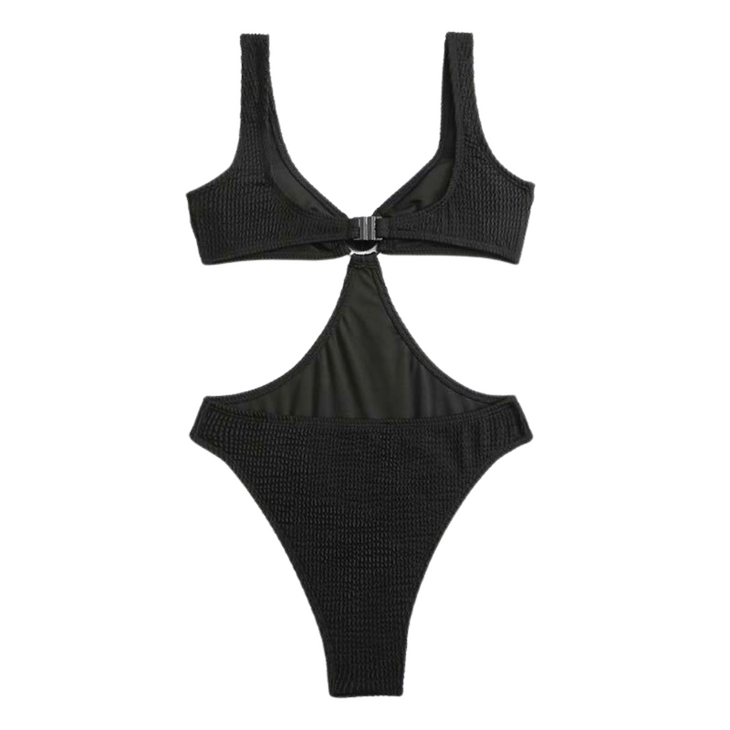 SHELL-MONOKINI BLACK