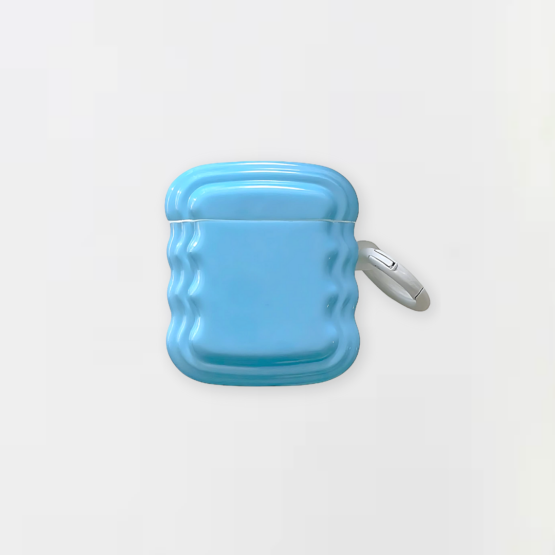 WAVY AIRPOD CASE BLUE – Shady Lady Eyewear Ltd.