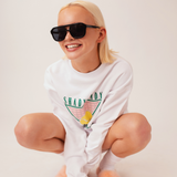 BUTTER FLEECE CREW TENNIS CLUB