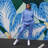 BUTTER FLEECE JOGGER PERIWINKLE