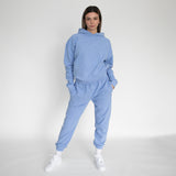 BUTTER FLEECE JOGGER PERIWINKLE
