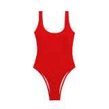 CRINKLE ONE PIECE RED