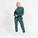 BUTTER FLEECE JOGGER PEACOCK